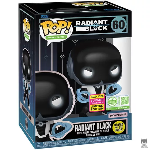 Figura Funko Pop! Radiant Black (Brilla en la oscuridad) (Radiant Black)