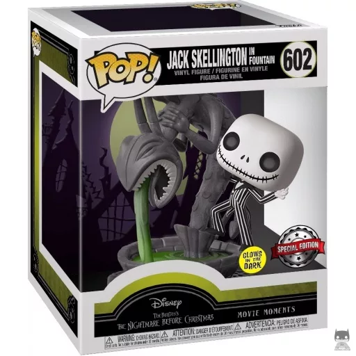 Figura Funko Pop! Jack Skellington en la fuente (Jack Skellington)