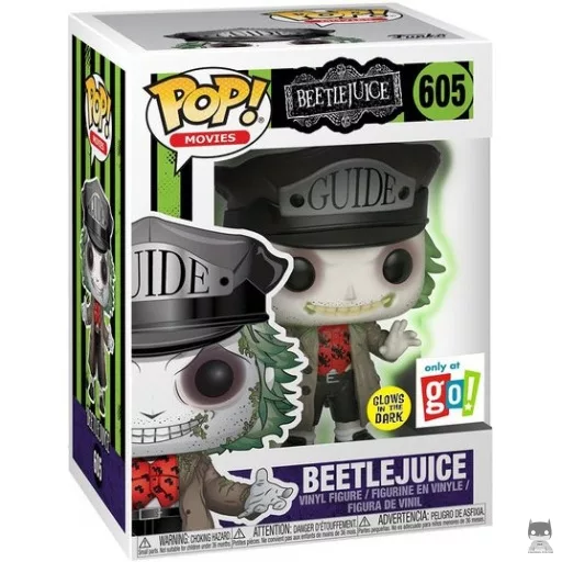 Figura Funko Pop! Beetlejuice (Brilla en la oscuridad) (Beetlejuice)