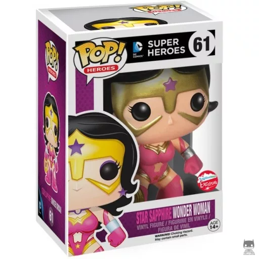 Figura Funko Pop! Wonder Woman como Star Sapphire (Fugitive Toys)