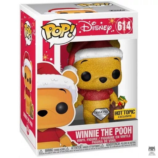 Figura Funko Pop! Winnie the Pooh Navidad (Purpurina de diamante) (Winnie the Pooh)