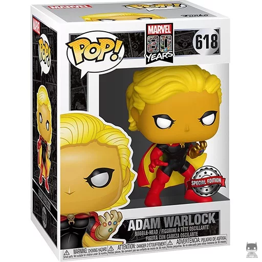 Figura Funko Pop! Adam Warlock (Marvel 80 años)