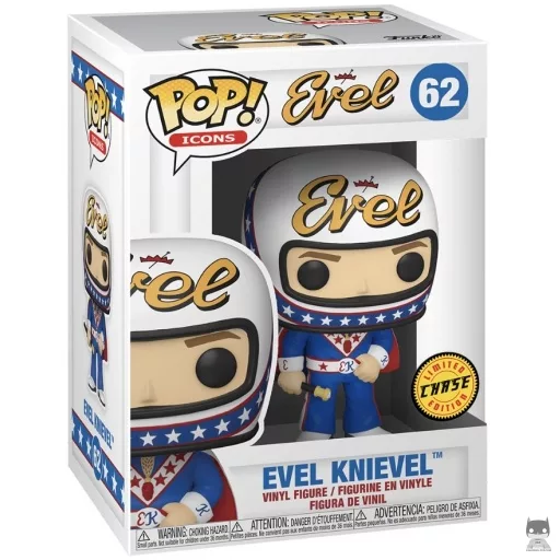 Figura Funko Pop! Evel Knievel (Chase) (Being Evel)