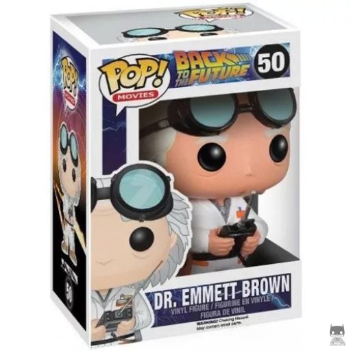 Figura Funko Pop! Dr. Emmett Brown (Regreso al futuro)