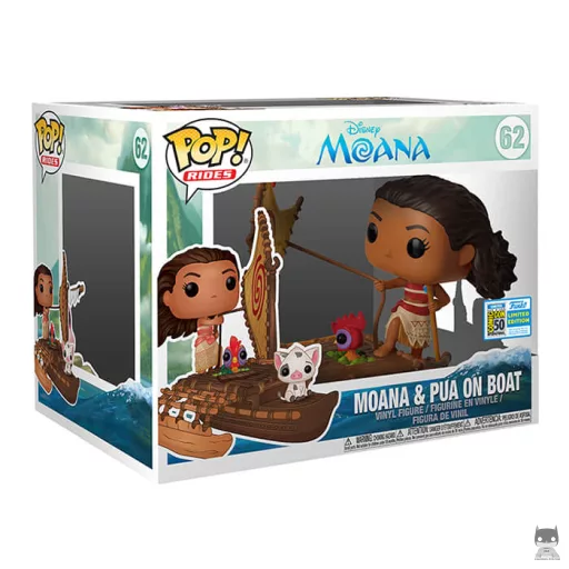 Figura Funko Pop! Vaiana & Pua en barca (Rides)