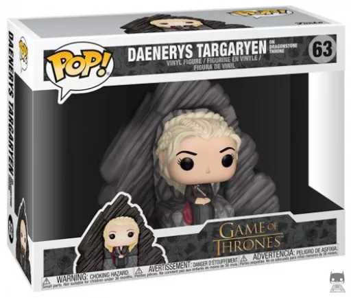 Figura Funko Pop! Daenerys Targaryen (Trono de Rocadragón) (Deluxe)