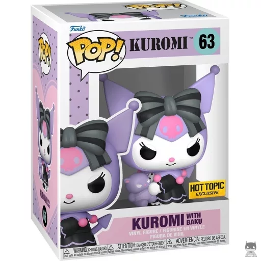 Figura Funko Pop! Kuromi con Baku (Kuromi)