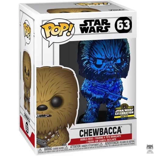 Figura Funko Pop! Chewbacca (Azul) (Star Wars Celebration)