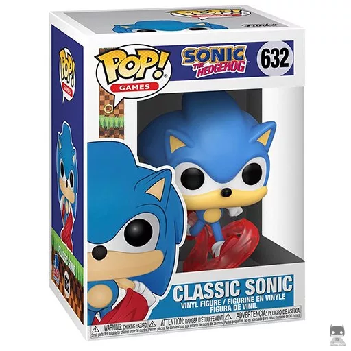 Figura Funko Pop! Sonic clásico (Sonic the Hedgehog)
