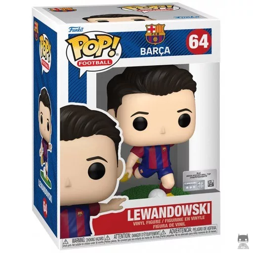 Figura Funko Pop! Lewandowski (FC Barcelona) (LaLiga (liga española de fútbol))