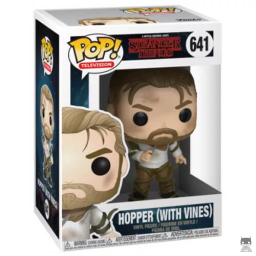 Figura Funko Pop! Hopper con enredaderas (Jim Hopper)
