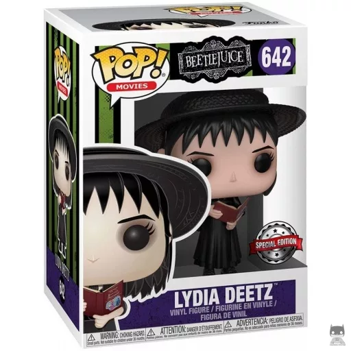 Figura Funko Pop! Lydia Deetz con libro (Beetlejuice)