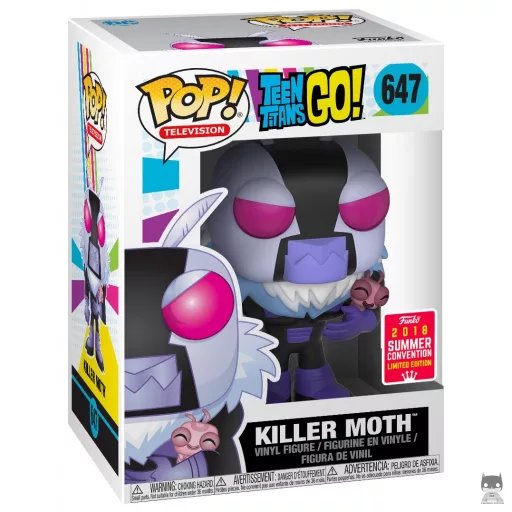 Figura Funko Pop! Killer Moth (Teen Titans Go!)