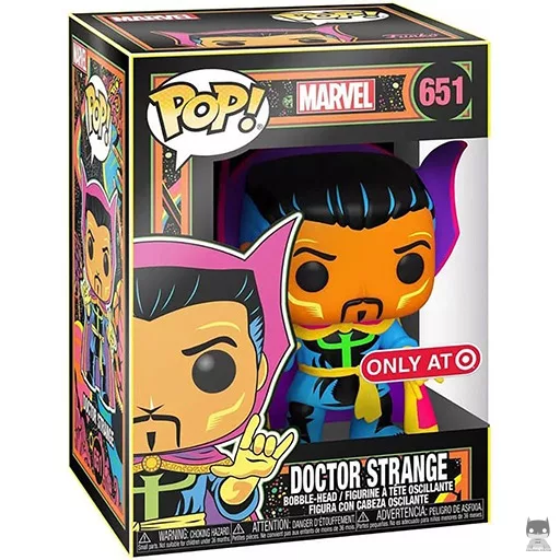 Figura Funko Pop! Doctor Strange (Luz negra) (Doctor Strange)