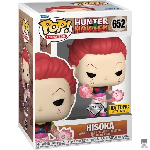 Figura Funko Pop! Hisoka (Purpurina de diamante) (Hunter x Hunter)