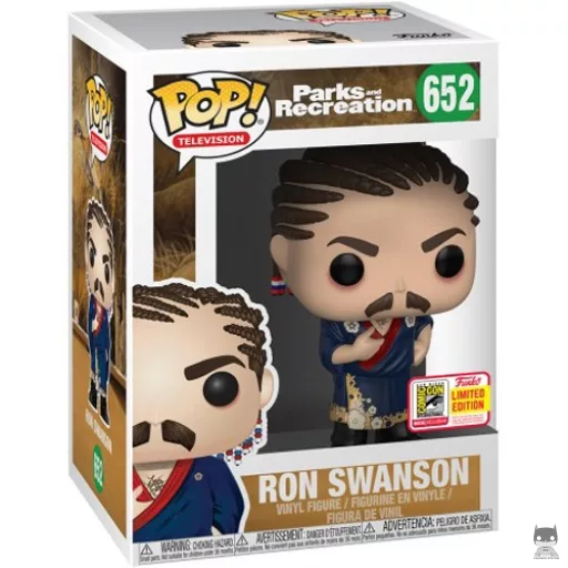 Figura Funko Pop! Ron Swanson (con trenzas) (Ron Swanson)