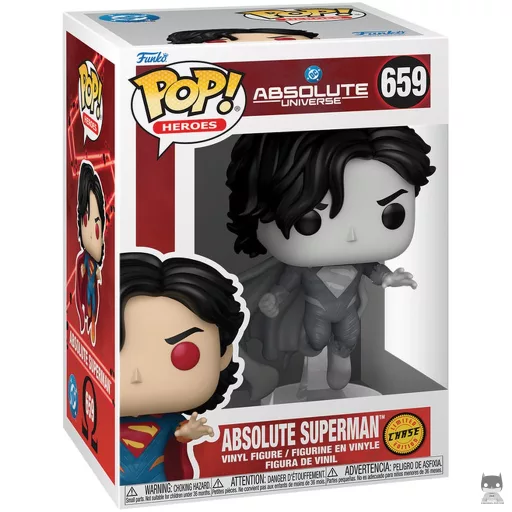 Figura Funko Pop! Absolute Superman (Chase & Blanco y negro) (DC Comics Universo Absolute)