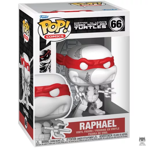 Figura Funko Pop! Rafael (Dañado en combate) (Comic Deco) (Tortugas Ninja de Eastman y Laird)