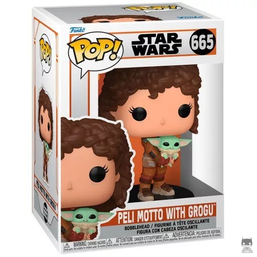 Figura Funko Pop! Peli Motto con Grogu (Peli Motto)