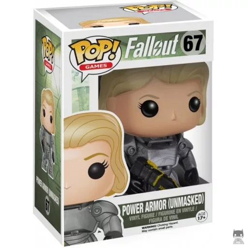 Figura Funko Pop! Servoarmadura (Mujer) (Sin máscara) (Fallout)