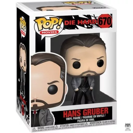 Figura Funko Pop! Hans Gruber con las manos en los bolsillos (Hans Gruber)
