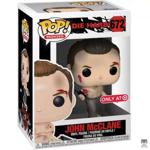 Figura Funko Pop! John McClane sin camiseta (La jungla de cristal)