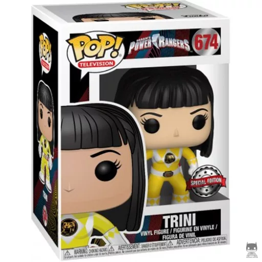 Figura Funko Pop! Trini Ranger Amarillo (sin casco) (Ranger Amarillo)