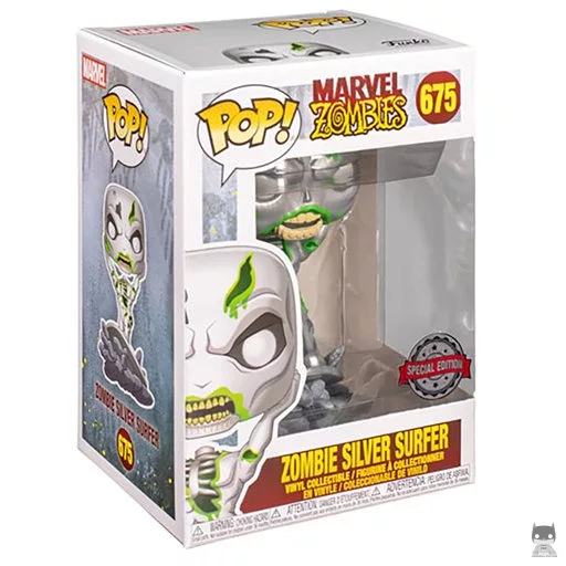 Figura Funko Pop! Estela Plateada zombi (Marvel Zombies)