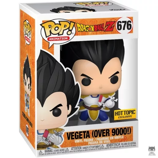 Figura Funko Pop! Vegeta ¡Más de 8000! (Vegeta)