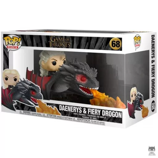 Figura Funko Pop! Daenerys montando a Drogon (Juego de tronos)