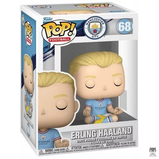 Figura Funko Pop! Erling Haaland (Manchester City) (Premier League (liga inglesa de fútbol))
