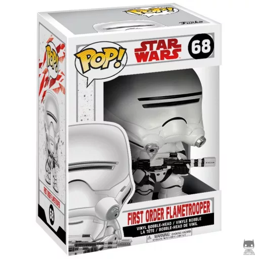 Figura Funko Pop! Soldado lanzallamas de la Primera Orden (Soldado lanzallamas)