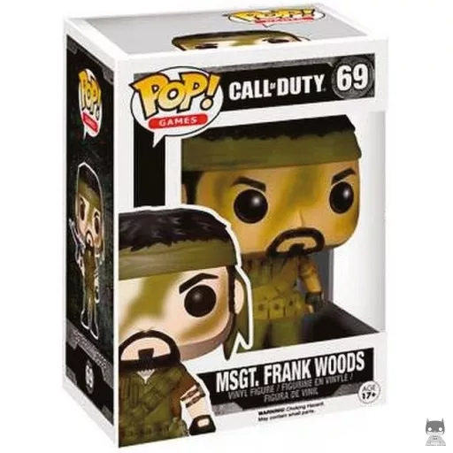 Figura Funko Pop! MSGT Frank Woods (Call of Duty)