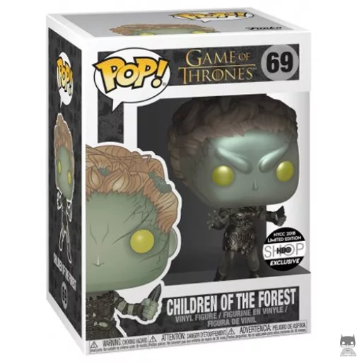 Figura Funko Pop! Hijos del Bosque (Metalizado) (Juego de tronos)