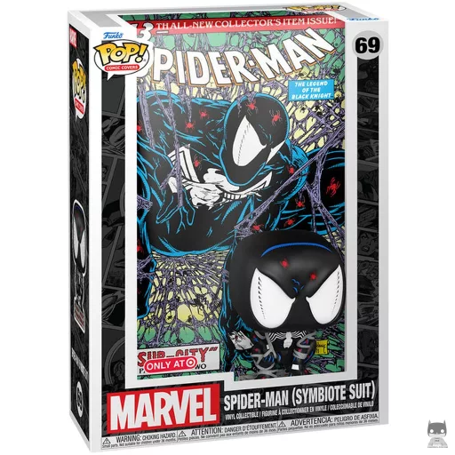 Figura Funko Pop! Spider-Man (Traje simbionte) (Spider-Man (Peter Parker))
