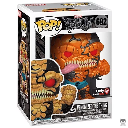 Figura Funko Pop! La Cosa venomizado (Metalizado) (La Cosa)