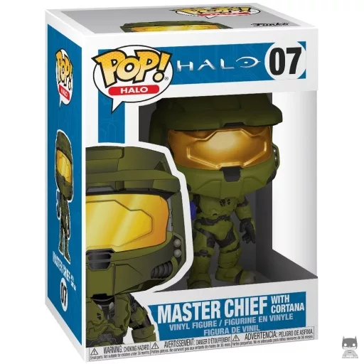 Figura Funko Pop! Jefe Maestro con Cortana (Halo)