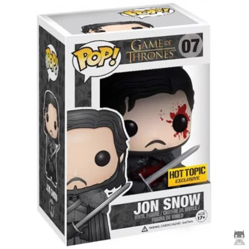 Figura Funko Pop! Jon Nieve (Ensangrentado) (Juego de tronos)