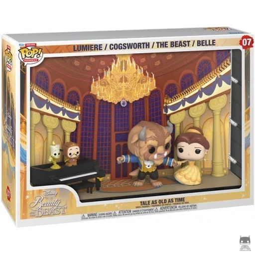Figura Funko Pop! Bella y Bestia son (Deluxe)