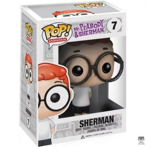Figura Funko Pop! Sherman (Las aventuras de Peabody y Sherman)