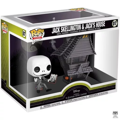 Figura Funko Pop! Jack Skellington & la casa de Jack (Jack Skellington)