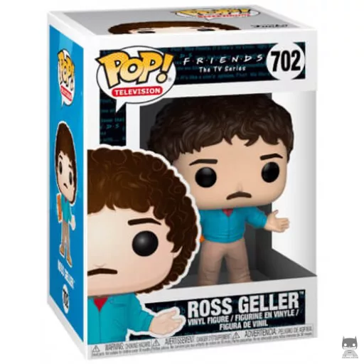 Figura Funko Pop! Ross Geller (Años 80) (Friends)