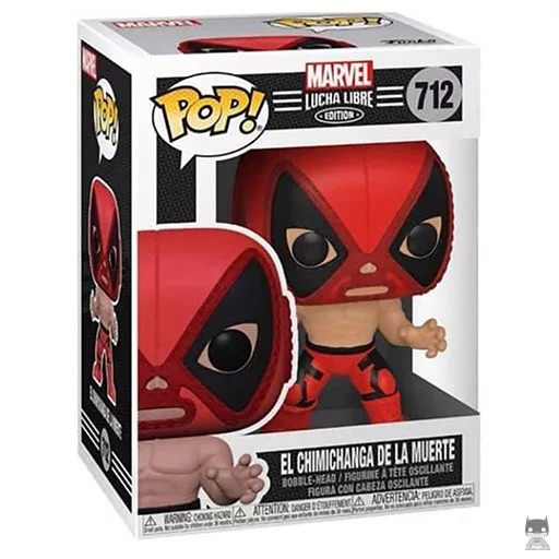 Figura Funko Pop! El Chimichanga de la Muerte (Marvel Lucha Libre)