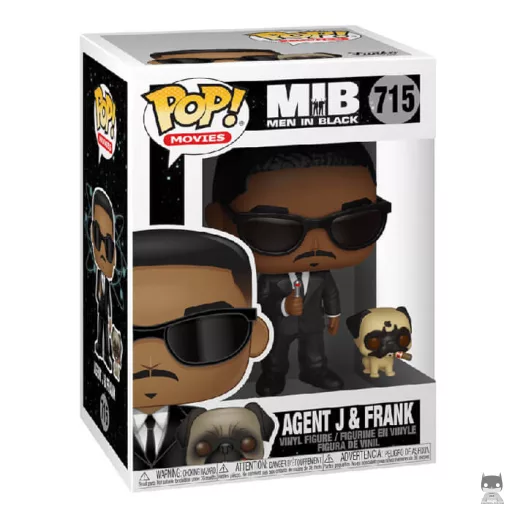 Figura Funko Pop! Agente J y Frank (Men in Black)