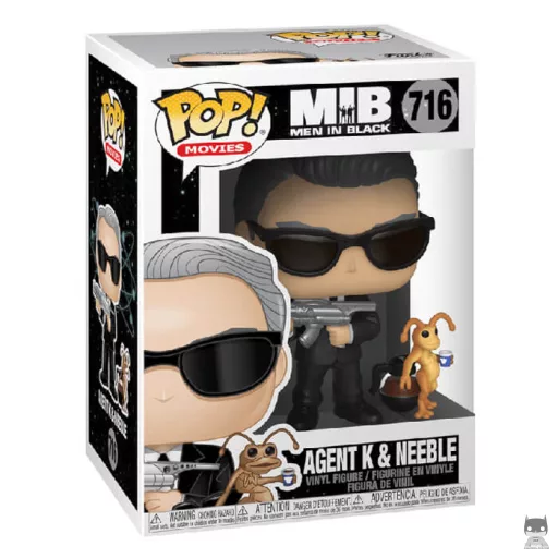 Figura Funko Pop! Agente K & Neeble (Men in Black)