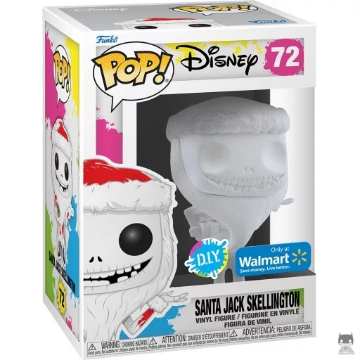 Figura Funko Pop! Jack Skellington como Papá Noel (DIY) (Jack Skellington)
