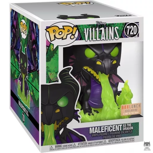 Figura Funko Pop! Maléfica como el dragón (Metalizado) (Villanos Disney)