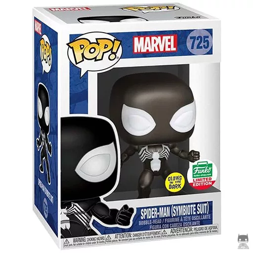 Figura Funko Pop! Spider-Man (Traje simbionte) (Marvel Comics)