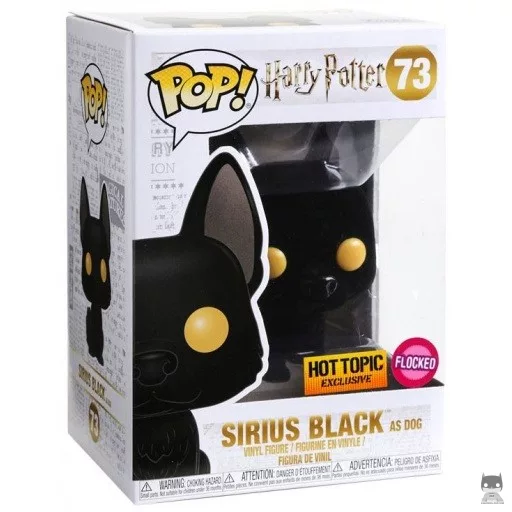 Figura Funko Pop! Sirius Black como perro (Flocado) (Harry Potter)