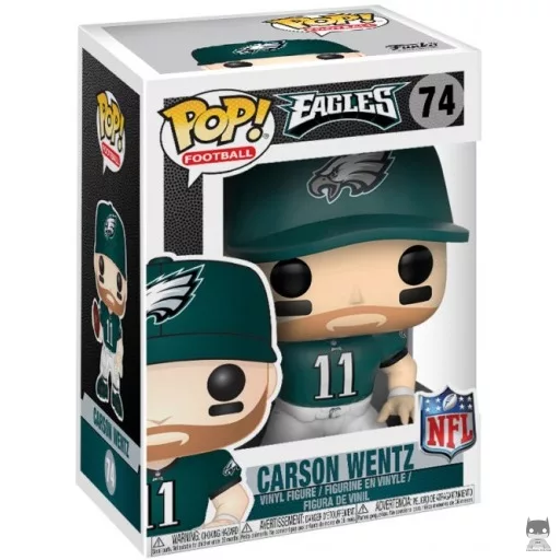 Figura Funko Pop! Carson Wentz (Eagles local) (Carson Wentz)